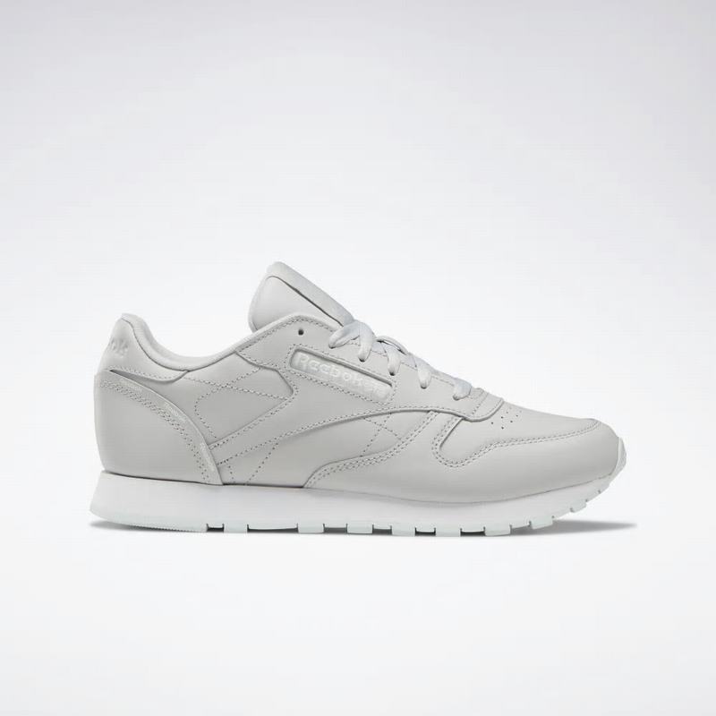 Tenisi Reebok Classic Leather Dama Gri/Albi Romania YI6787HG